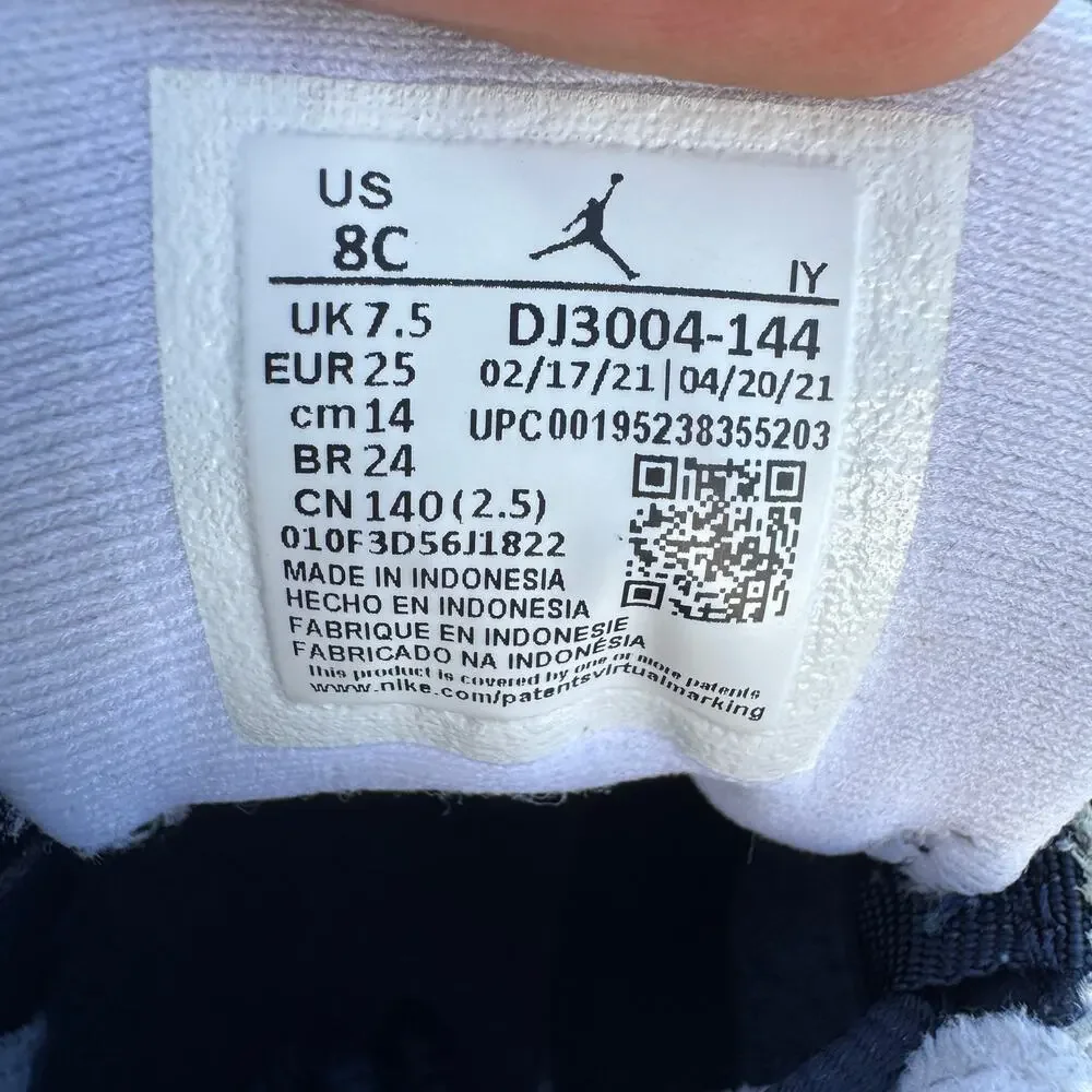 Air Jordan 13 Retro Obsidian Toddler Shoes Size 8C DJ3004-144